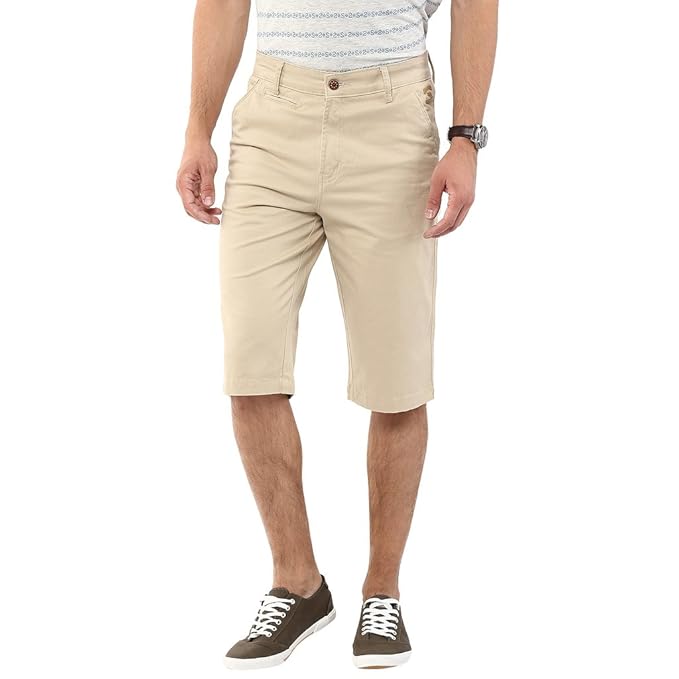 Buy Urban Navy Men's Stylish Slim Fit Capris(38) at Amazon.in