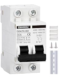 30 Amp 12V-400V AC DC Miniature Circuit Breakers
