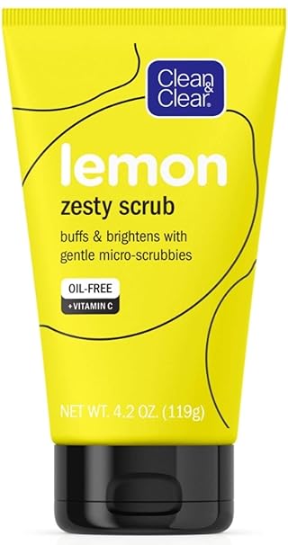 clean and clear lemon gel cleanser