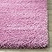 SAFAVIEH California Shag Collection Accent Rug - 4' x 6', Pink, Non-Shedding & Easy Care, 2-inch Thick Ideal for High Traffic Areas in Entryway, Living Room, Bedroom (SG151-3232)