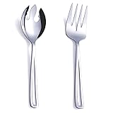GoGeiLi Salad Server Set, 9.5-inch Stainless Steel