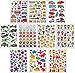 Jazzstick 10-Sheet Vehicle Flower Dinosaur Fun Sticker Value Pack Bulk 03
