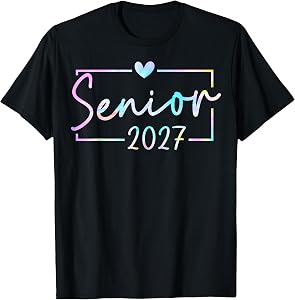 Senior 2027 Class of 2027 Senior Graduation 2027 Senior 27 T-Shirt