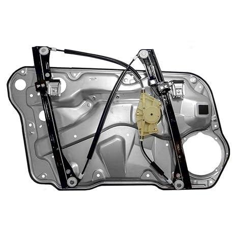 Passengers Front Power Window Lift Regulator With Interior Door Panel Replacement For Volkswagen 1j4837462h