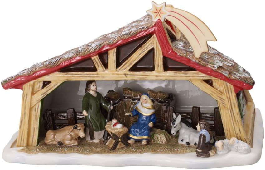 Villeroy & Boch Nostalgic Village Nativity Amazon.co.uk Kitchen & Home