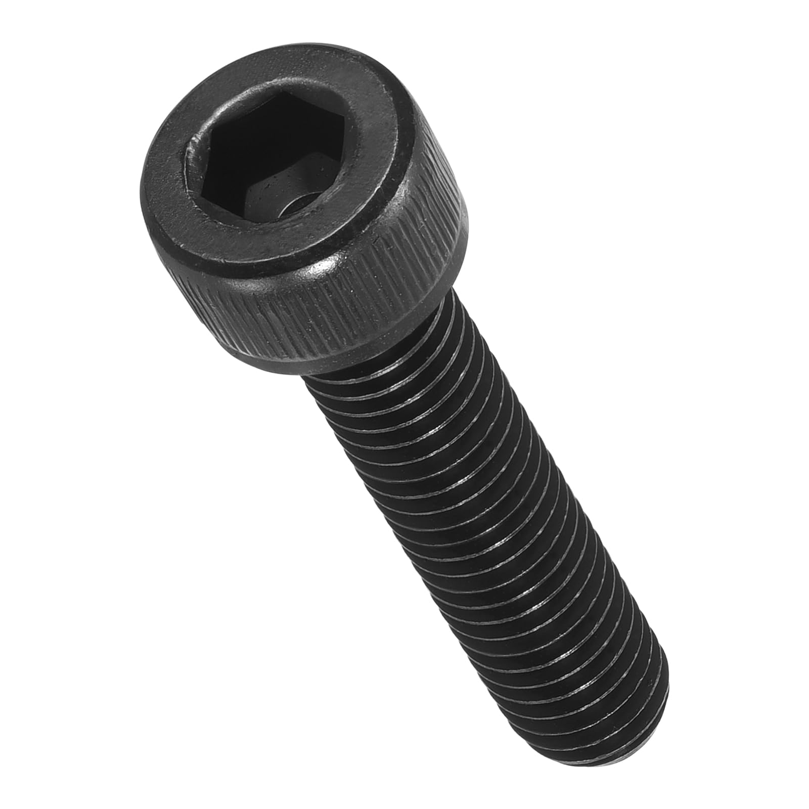 METALLIXITY Socket Head Cap Screws(M8-1.25x35mm)30Pcs, Carbon Steel Allen Socket Drive DIN912/ISO4762 Metric Oxide - Machine Grade 12.9 Internal Hex Screw UNC Coarse, Black