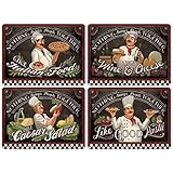 Pimpernel Chef's Specials Placemats - Set of 4 (Large)
