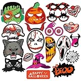 PBPBOX Halloween Photo Booth Props Halloween Party Favor Decoration Kit - 20 Count