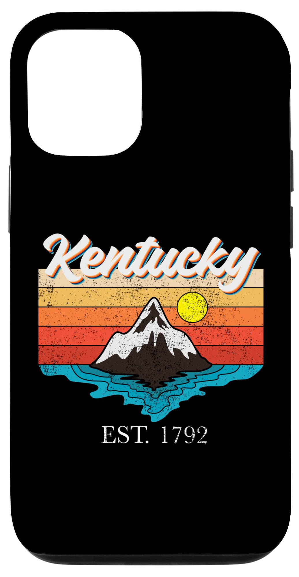 iPhone 14 Kentucky Home Town Vintage Sunset USA Vacation Case