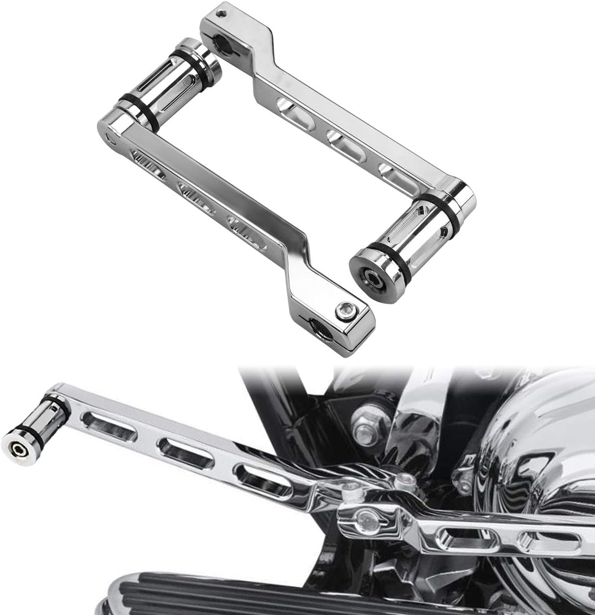 YHMTIVTU Heel Toe Gear Shifter Shift Lever Shift Pedal Peg