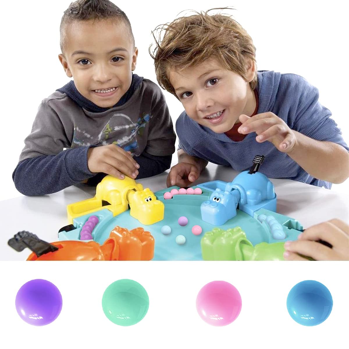 40Pcs Game Replacement Marbles Balls Compatible with Hungry Hungry Hippos