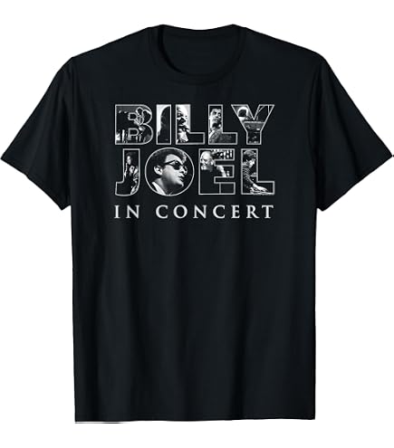 Amazon.com: Billy Joel - The Piano Man T-Shirt : Clothing, Shoes