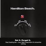 Hamilton Beach Mighty Mini 1.8L Slow Cooker 90W 3 Heat Settings HBSC020B view 4