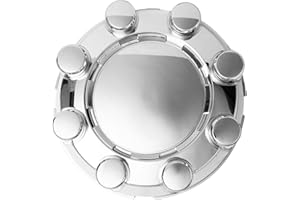 KitsPro Wheel Center Cap Compatible with Ford F250 F350 SRW Wheel Center Cap 7C3Z1130AA, Pack of 1 (Chrome, 7C3Z-1130-AA)