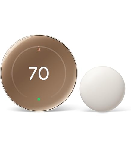 Nest (T3007ES) Learning Thermostat 3rd Gen, Stainless Steel with