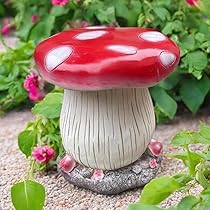 Mushroom Stool Red - 14