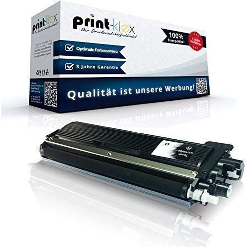Print-Klex Compatible Laser Toner Cartridge for Brother DCP 9017 CDW DCP 9022 CDW MFC 9142 CDN MFC 9332 CDW MFC 9342 CDW HL 3142 CW HL 3152 CDW HL 3172 CW TN242 TN 242 TN 242K Black Color Line Se