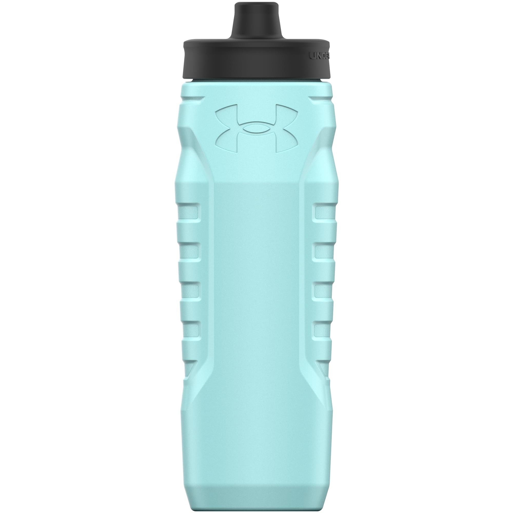 Under Armour Squeeze Water Bottles, 32 oz Water Bottles, Sideline Sports Water Bottle with Quick-Shot Lid, Quick & Easy Hydration, Gym Water Bottles, Squeeze Bottle, 1 32oz Bottle