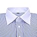 DRESSERVICE French Cuff Long Sleeves Fit Dress Shirts (Cufflink Included)