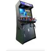 Top Us Video Arcades 4 Player Games 4600 Games 32 inch Screen Black Full Size Commercial Grade Upright Standup Arcade Machine with 2 Game Guns Included