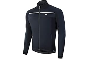 Souke Sports Men's Winter Cycling Jacket, Windproof Water Resistant Thermal Windbreaker