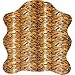 Classic Safari Tiger Print Rug, 66-1/2 x 65