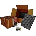 Tek Source Solutions 3.5" Hard Disk Drive WITH Trays/Caddies Shipping Boxes Kit, Slotted Moving Box with Foam Shock Protection, for Storage, Organizing, Packing Boxes - Pack of 6