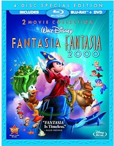 Cover Image for 'Fantasia & Fantasia 2000 Special Edition (Four Disc Blu-ray/DVD Combo)'