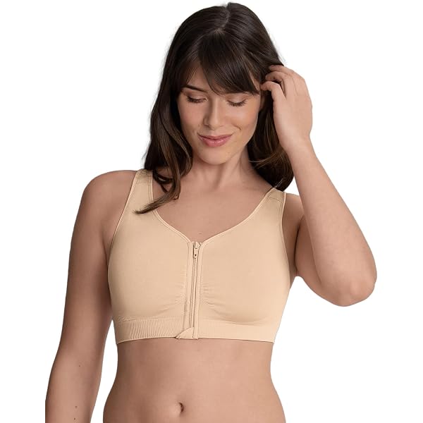 Anita Women's Lisa 5726X Mastectomy Bra - Wire-Free Post-Surgery Comfort In Dark Rose 40C - View #10