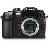 Panasonic LUMIX GH4 Body 4K Mirrorless Camera, 16 Megapixels, 3 Inch Touch LCD, DMC-GH4KBODY (USA Black)