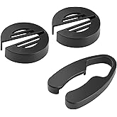 3 Pack Wine Foil Cutter, 4 Stainless Steel Blades Foil Remover for Wine Bottles, ABS & Ergonomic Grip Wine Bottle Opener Accessory, Removes Foil Top Effortlessly for Chefs & Wine Lovers