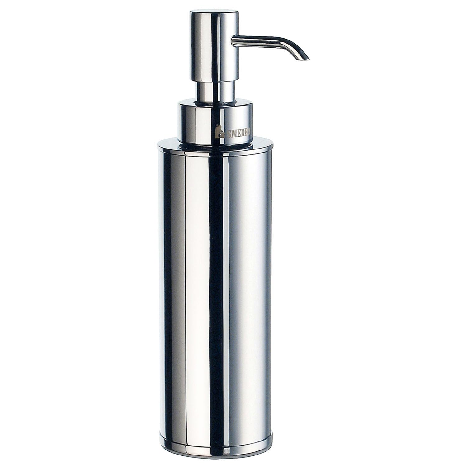 Smedbo "Outline" Soap And Lotion Dispenser Free Standing,Polished Chrome,7 x 7 x 19 cm