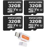 Spartan 32GB Memory Card | Adapter included, (5 items)