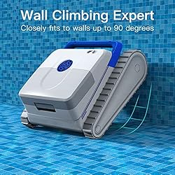 AIRROBO PC100 Cordless Robotic Pool Cleaner, Wall