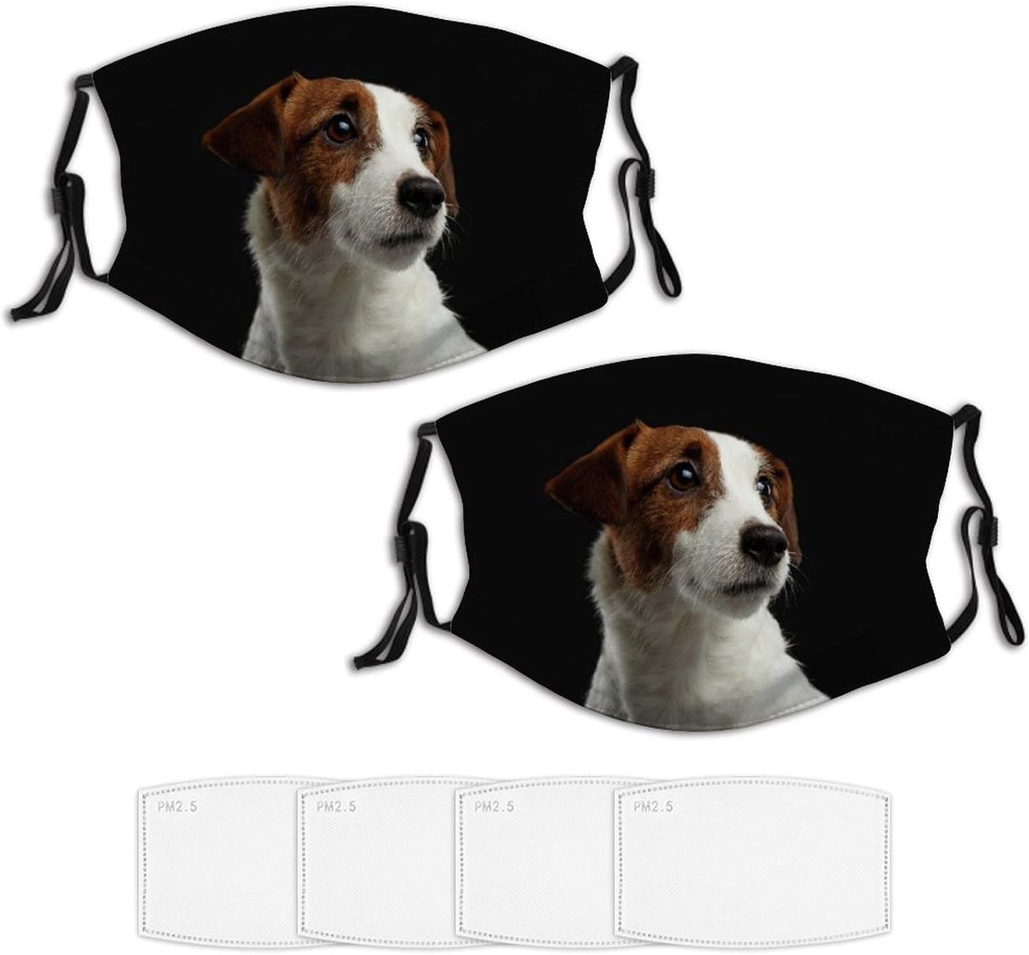 Jack Russell Terrier Máscara de cabeza