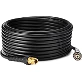 �鶹�� Basics Pressure Washer Hoses 50ft, Black, 1-Pack