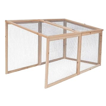 Générique Extension De Poulailler En Bois Marron 120 Cm