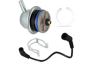 SHTUOMOLAND Fuel Injection Pressure Regulator with Vacuum Line for Chevrolet for Avalanche 1500 Express 1500 2500 3500 for Silverado for Buick for Cadillac for GMC for Hummer for Isuzu 89060418 17113556