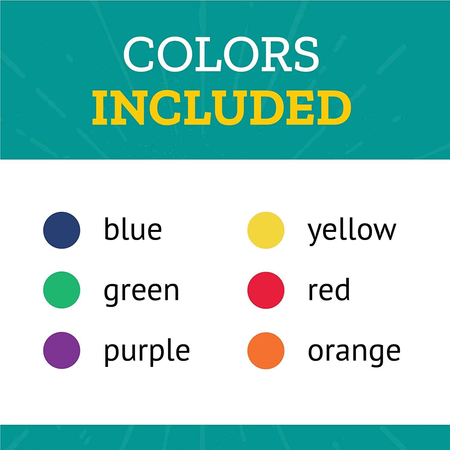 Really Good Stuff Grouping Chair Pockets – Set of 12 - Six Bright Rainbow Colors – Classroom Chair Organizer Keeps Students Organized and Classrooms Neat: Computers & Accessories