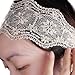 Wisedeal 1pc Lady women girls Elegent Lace Elastic Hair head band hoop accessory tie hairbands headbands turban