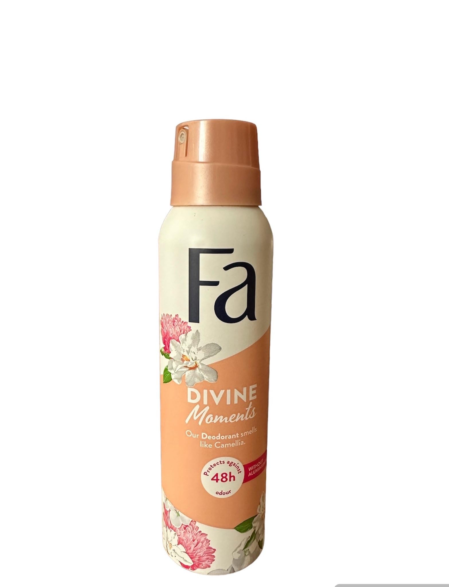 FA Divine Moments Camellia Blossom Fragrance Deodorant Spray Pack of 6 x 150 ml