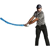 Golf Rope Swing Trainer - Golf Swing Training Aid to Improve Golf Swing and Rhythm - Multi-Functional Training Rope for Physi