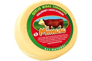 Mimoso Fresh Cheese 14oz by Brazilian Corner | Queijo Minas Fresco 397g - Curadinho & Canastra | Queso Fresco Tipo Minas, Imported from Brazil (Aged/Curadinho 14oz)