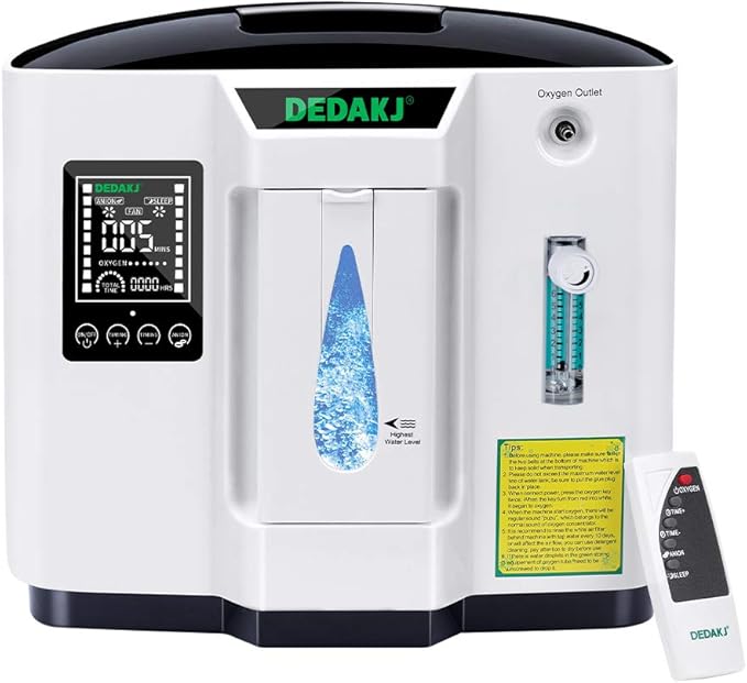 DEDAKJ 17L / min Concentratore di ossigeno a flusso Generatore O2 Portatile Smart Home DEDAKJ 17L / min Concentratore di ossigeno a flusso Generatore O2 Portatile Smart Home
