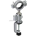 QWORK Bench Clamp Vise, 360 Degree Universal Electric Drill Stand Grinder Holder Bracket for Jewelry Making, Table Electric Drill Household