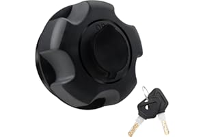 JHD-TOGO Locking Gas Cap for Boat, Fuel Gas Tank Cap Compatible with Polaris RZR Ranger 900 1000 XP PRO XP Sportsman Anti-Theft Boat UTV Replace for# 5433687 5435534 5450389 5439075