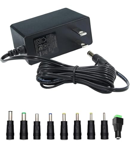 Amazon.com: (6ft) AC DC Adapter Charger + USB Cord Compatible