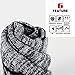 YUEDGE Men's 2 Pairs Wicking Cushion Socks Outdoor Sports Hiking Socks (Light Black)