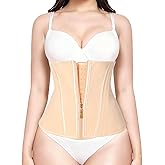 MAGICFAJAOS Waist Trainer Corset Shapewear Waist Cincher for Women Sport Workout Tummy Control Body Shaper