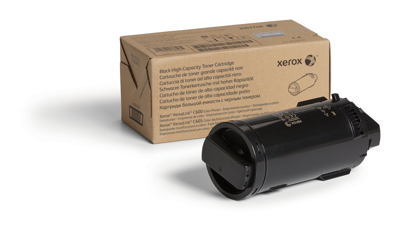 Xerox VersaLink C600/C605 Black High Capacity Toner Cartridge (12.200 Pages) - 106R03907